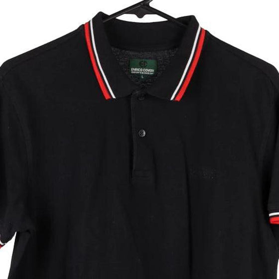 Vintageblack Enrico Coveri Polo Shirt - mens large
