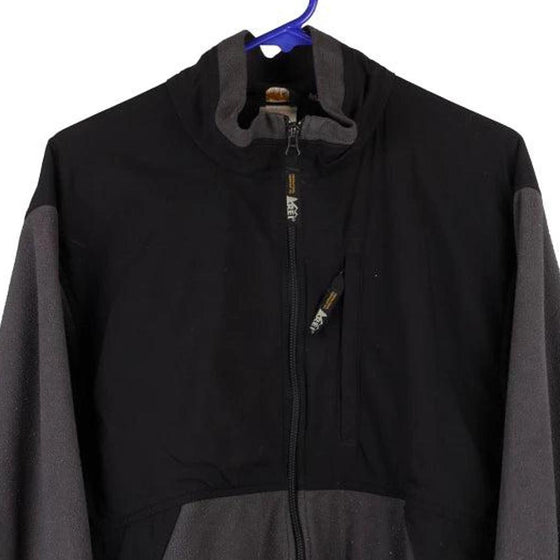 Vintage grey Rei Fleece Jacket - mens medium