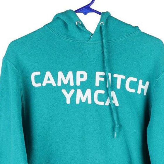 Vintage green Camp Fitch YMCA Russell Athletic Hoodie - womens small
