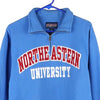Vintage blue North Eastern University Jansport 1/4 Zip - mens medium