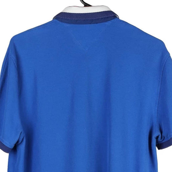 Vintage blue Tommy Hilfiger Polo Shirt - mens large
