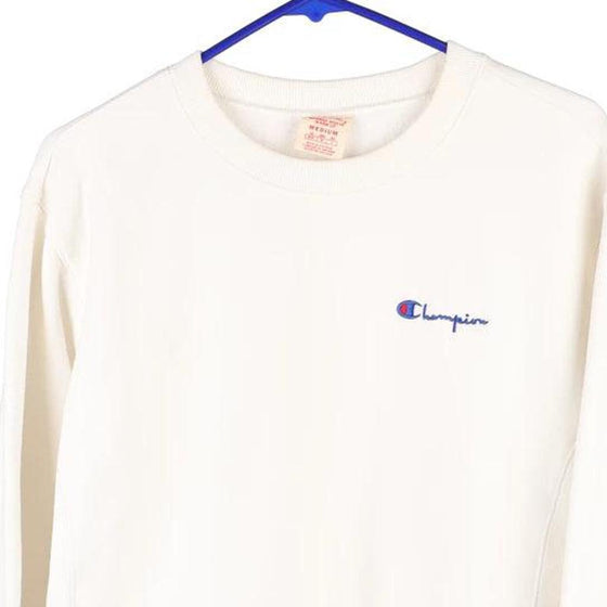 Vintage white Reverse Weave Champion Sweatshirt - womens medium