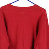 Vintage red Champion Sweatshirt - mens medium