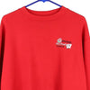 Vintage red Wisconsin Badgers Lee Sport Sweatshirt - mens medium