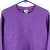 Vintage purple Lee Sweatshirt - womens medium