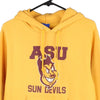 Vintage yellow ASU Sun Devils Champion Hoodie - mens small