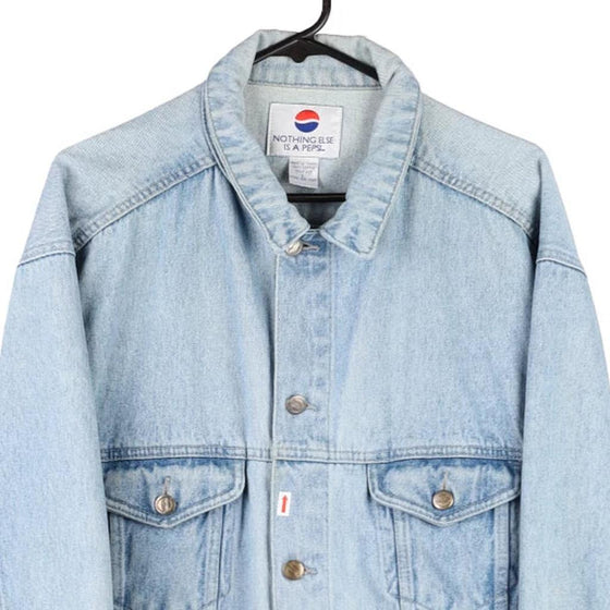 Vintage light wash Pepsi Denim Jacket - mens large