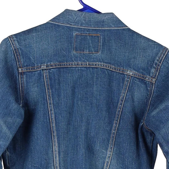 Vintage blue Age 8. Orange Tab Levis Denim Jacket - girls medium