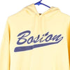 Vintage yellow Boston Champion Hoodie - mens large