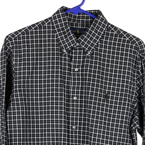 Vintage black & white Ralph Lauren Shirt - mens medium