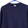 Vintage blue Russell Athletic Sweatshirt - womens large