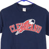 Vintage navy Cleveland Guardians Gildan T-Shirt - mens small