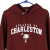Vintage burgundy Univeristy of Charleston Champion Hoodie - mens large