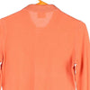 Vintage orange Lacoste Long Sleeve Polo Shirt - womens small