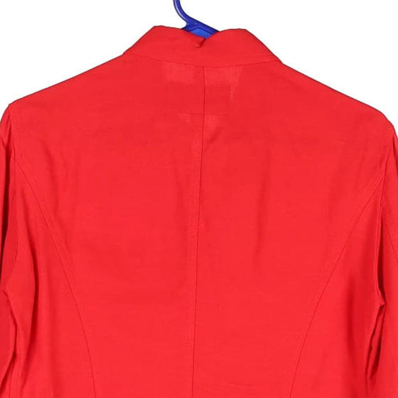 Vintage red Armani Jacket - womens small