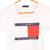 Vintage white Bootleg Tommy Hilfiger T-Shirt - womens medium