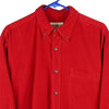 Vintage red Eddie Bauer Cord Shirt - mens medium