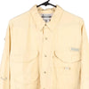 Vintage yellow Columbia Shirt - mens x-large