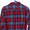 Vintage block colour Eddie Bauer Flannel Shirt - mens x-large