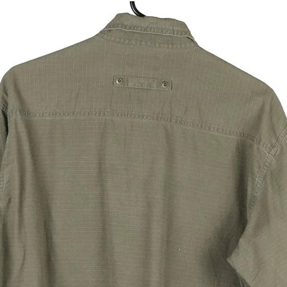 Vintage khaki Lee Flannel Shirt - mens large