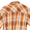 Vintage orange The North Face Short Sleeve Shirt - mens medium