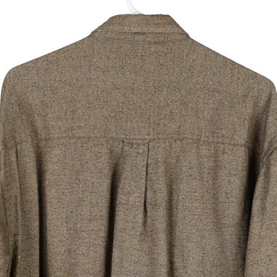 Vintage brown Chaps Ralph Lauren Flannel Shirt - mens large