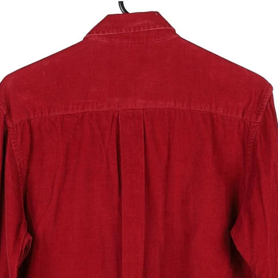 Vintage red Croft & Barrow Cord Shirt - mens small