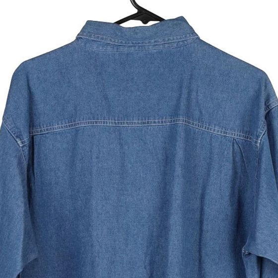 Vintage blue Blue Generation Denim Shirt - womens x-large