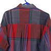 Vintage blue Arctic Fry Day Society Flannel Shirt - mens large