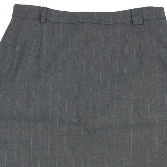 Vintage grey Burberry Mini Skirt - womens 30" waist