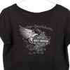 Vintage black Harley Davidson T-Shirt - womens large