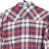 Vintage blue Its Flannel Shirt - mens small
