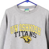 Vintage grey UW Oshkosh Titans Champion Sweatshirt - womens large