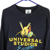Vintage black Escape Universal Studios Sweatshirt - womens x-large