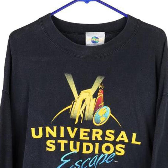 Vintage black Escape Universal Studios Sweatshirt - womens x-large