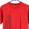Vintage red Screen Stars T-Shirt - mens medium