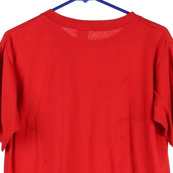 Vintage red Alaska Sportswear T-Shirt - mens large