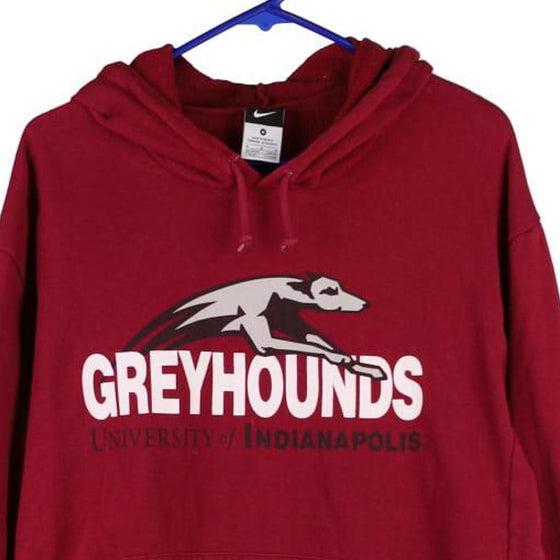 Vintageburgundy Greyhounds University of Indianapolis Nike Hoodie - mens medium