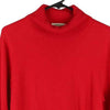 Vintage red Orvis Rollneck - womens small