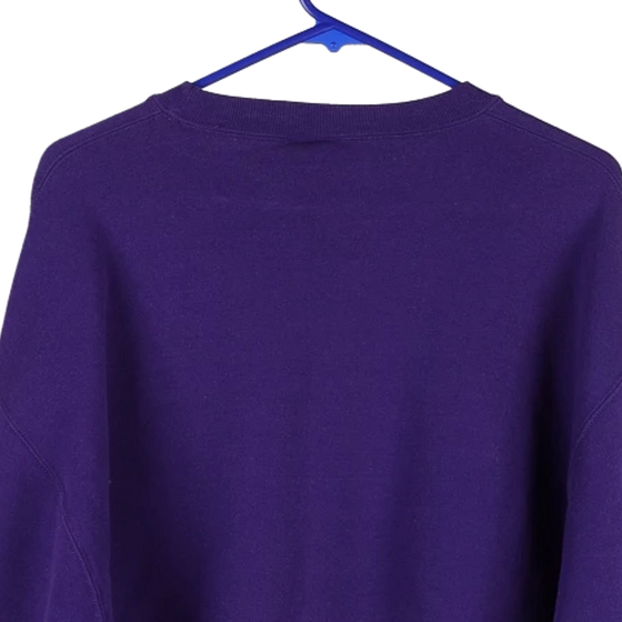 Vintage purple LHS Russell Athletic Sweatshirt - mens large
