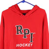 Vintagered RPI Hockey Nike Hoodie - mens x-large