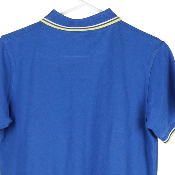 Vintage blue Bootleg Fred Perry Polo Shirt - mens medium