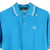 Vintage blue Bootleg Fred Perry Polo Shirt - mens x-large