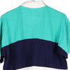 Vintage block colour Bootleg Lacoste Polo Shirt - mens large