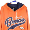 Vintage orange Denver Broncos Nfl Hoodie - mens xxx-large