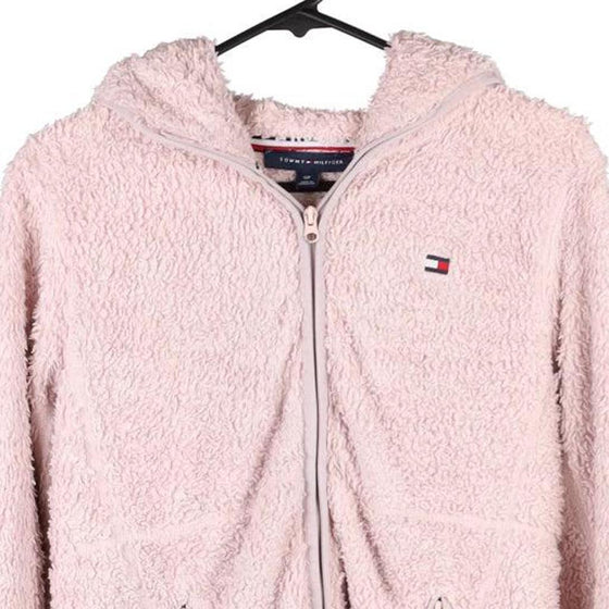 Vintage pink Tommy Hilfiger Fleece - womens small
