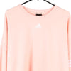 Vintage pink Adidas Sweatshirt - womens medium