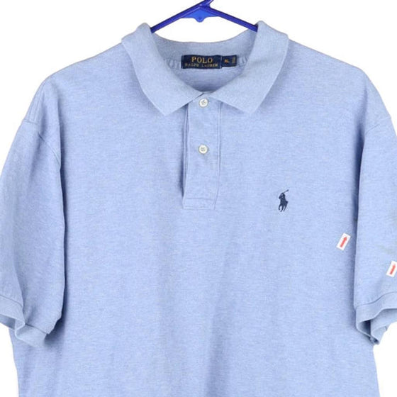 Vintage blue Ralph Lauren Polo Shirt - mens x-large