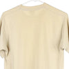 Vintage beige Fruit Of The Loom T-Shirt - mens medium