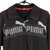 Vintage black Puma Zip Up - mens medium